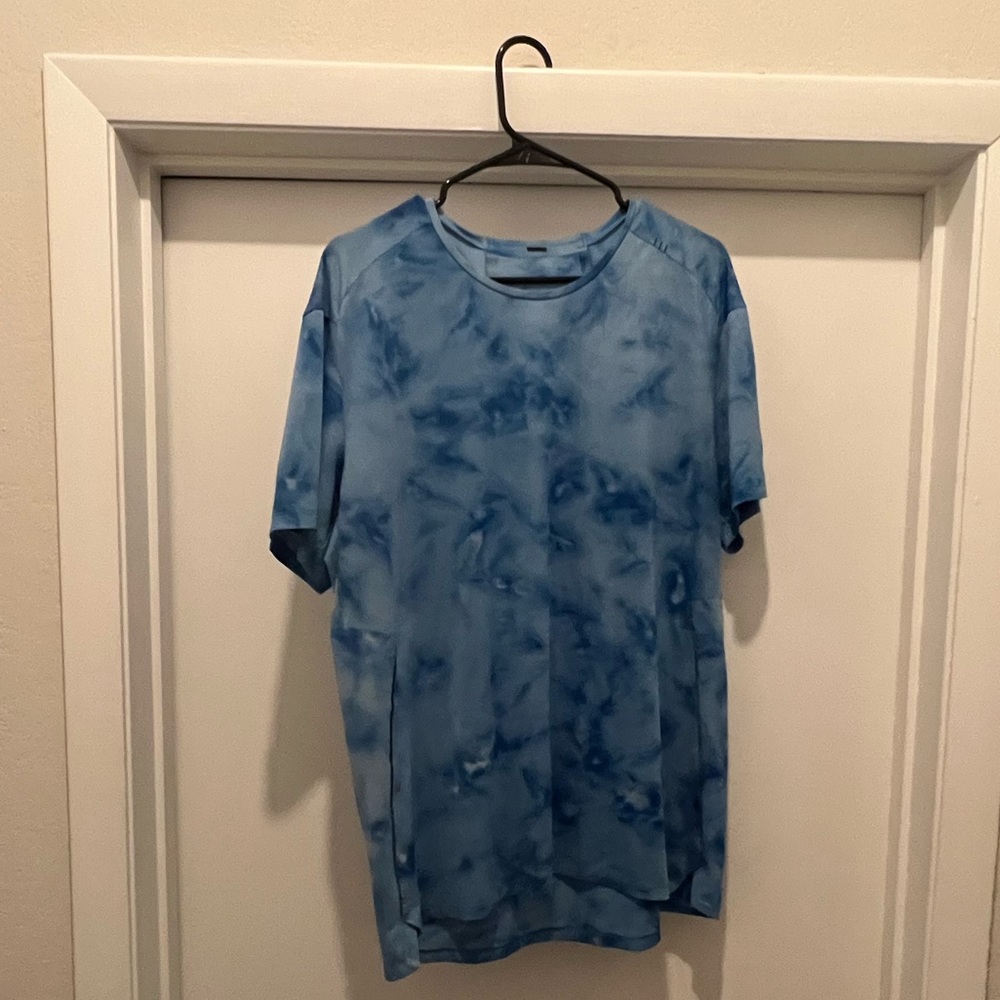 RARE Blue TieDye Lululemon Lab Fast & Free Size XL